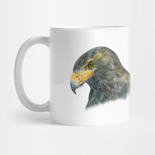 Eagle Head Hand Drawn Illustration Mug